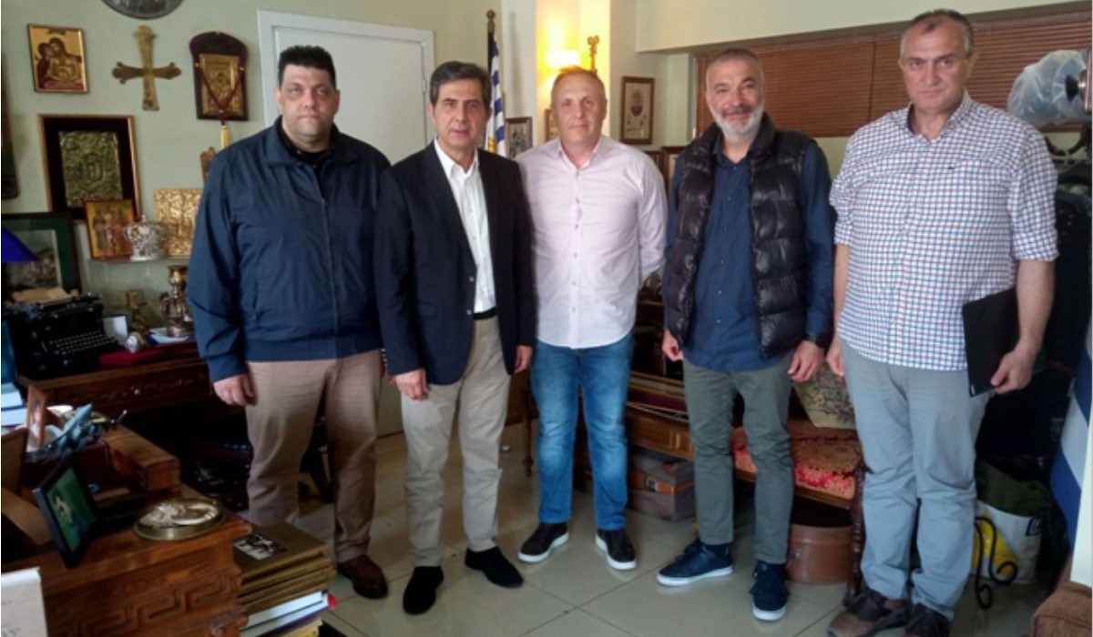  ΓΡΑΜΜΑΤΕΙΑ ΑΣΣΥ ΠΟΜΕΝΣ : Επίσημη συνάντηση με Βουλευτή Α΄Θεσσαλονίκης κ. Κωνσταντίνο Γκιουλέκα.