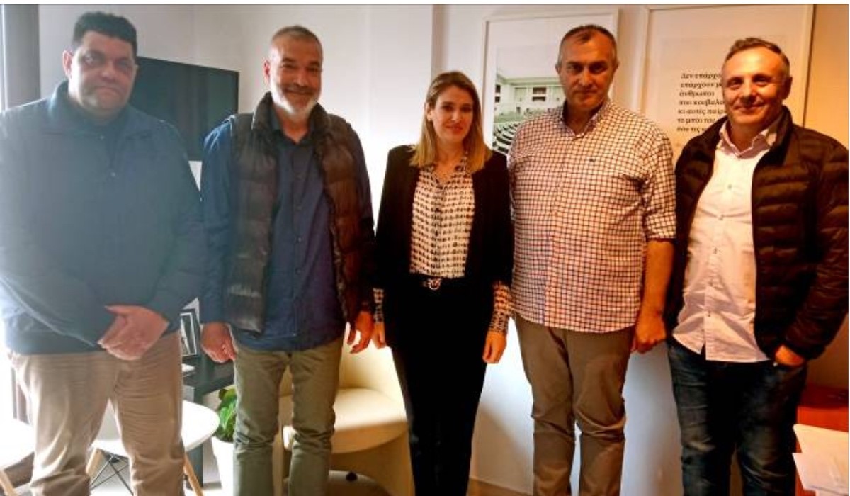 ΓΡΑΜΜΑΤΕΙΑ ΑΣΣΥ ΠΟΜΕΝΣ : Επίσημη συνάντηση με την Βουλευτή Α΄Θεσσαλονίκης κ. Άννα Ευθυμίου.